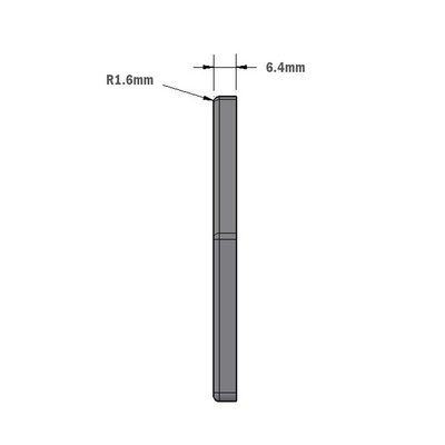 41-154-1ESD MODULAR SOLUTIONS TIE PLATE 135MM X 135MM<BR>ANGLED WITH ESD HARDWARE CONNECT PROFILE AT RIGHT ANGLE